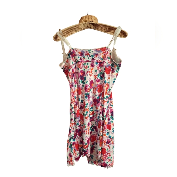 Smart & Sexy Floral ROSE Flutter Hem BAM BAM Nightie 36D Vintage Inspired Fairy - Picture 5 of 6